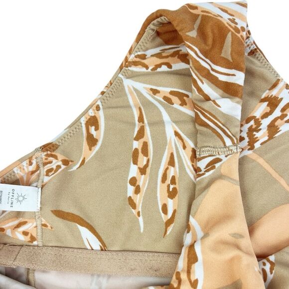 Aerie Offline Real Me Recharge Least Support Tan Crop Top Large - Picture 6 of 8